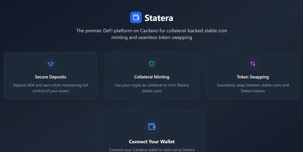 Statera Protocol application interface